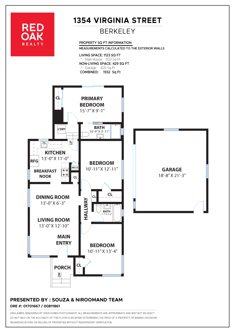 A floor Plan of the home