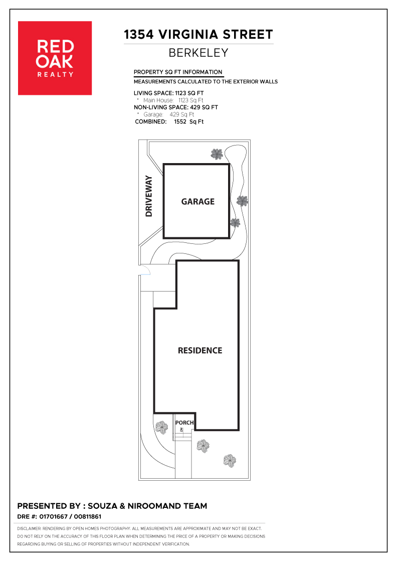 A floor Plan of the home