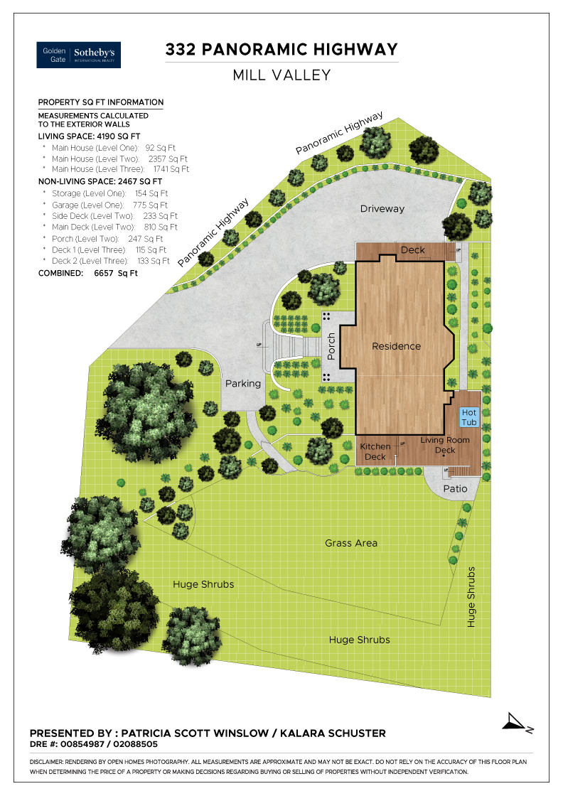A floor Plan of the home