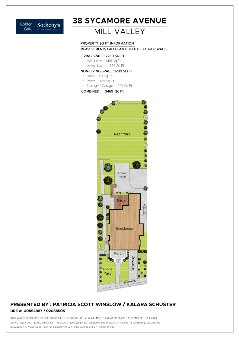 A floor Plan of the home