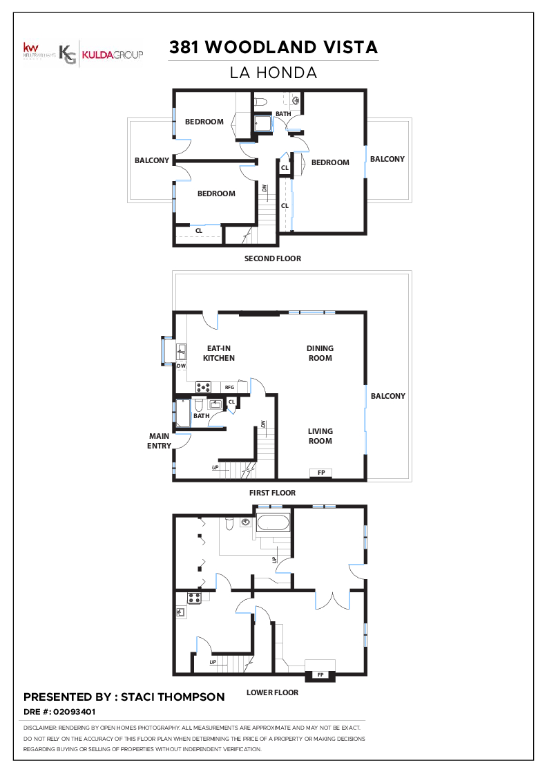 A floor Plan of the home