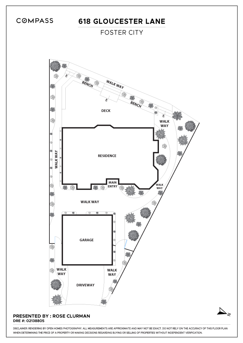 A floor Plan of the home