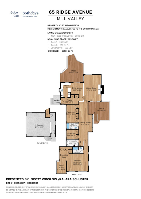 A floor Plan of the home