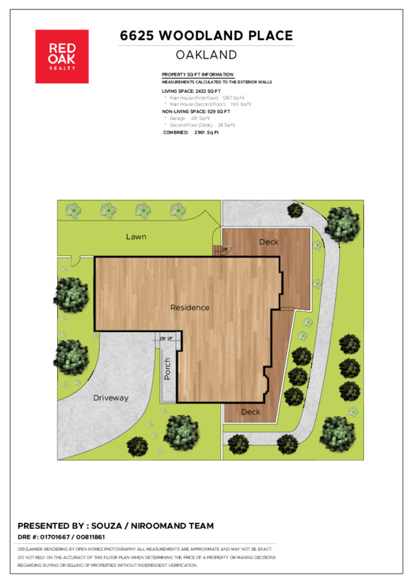 A floor Plan of the home