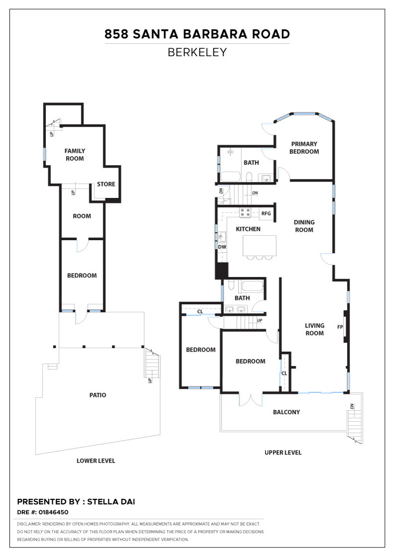 A floor Plan of the home