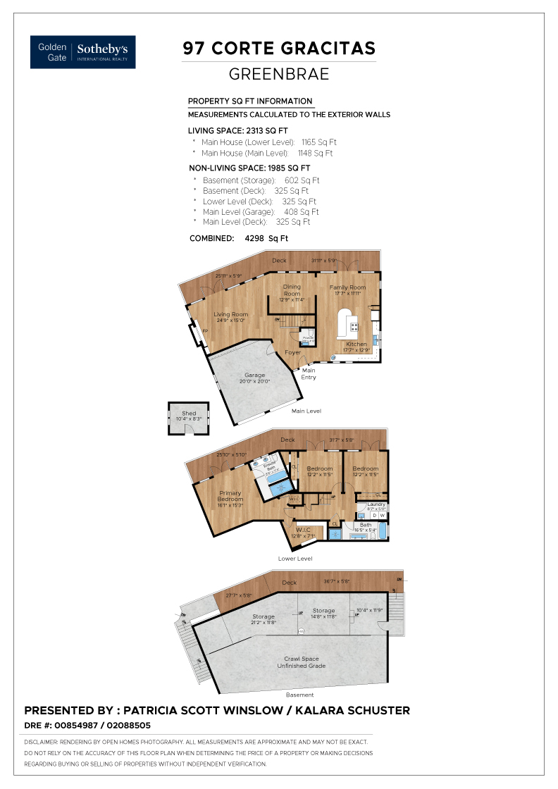 A floor Plan of the home