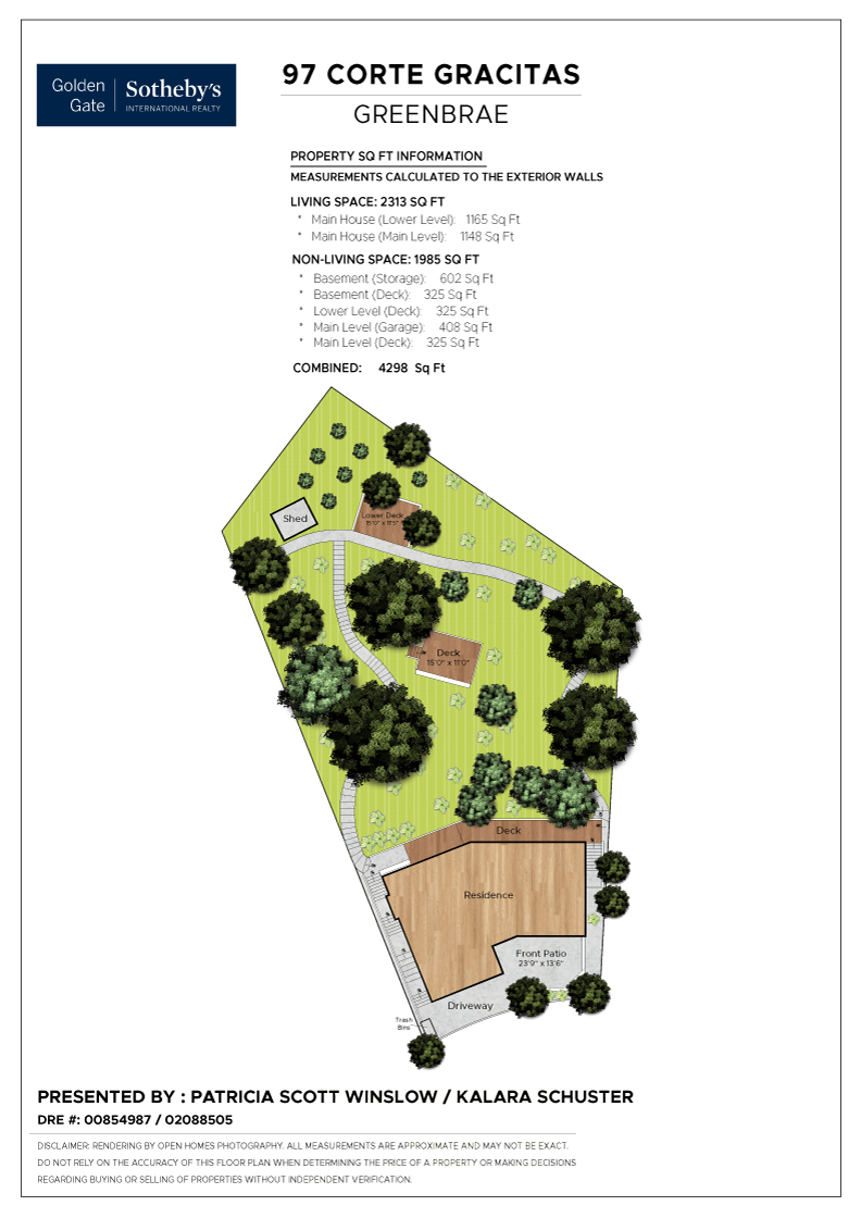 A floor Plan of the home